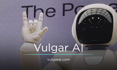 VulgarAI.com - Creative brandable domain for sale